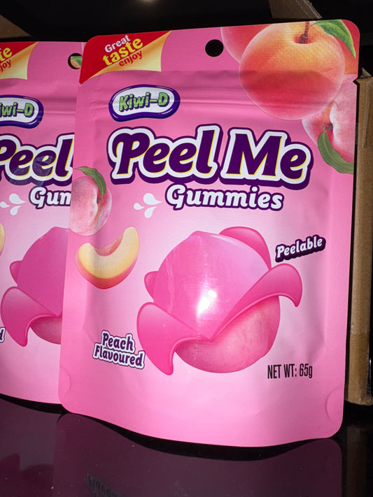 Kiwi-D Peel Me Gummies - Peach